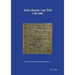 Foto van Acta classis van tiel 1780-1802 - serie classicale