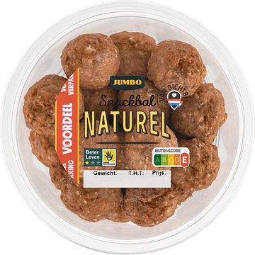 Foto van Jumbo snackbal naturel voordeelverpakking 250g