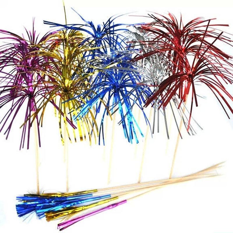 Foto van Haza original partyprikkers folie 6 stuks 12 cm multicolor