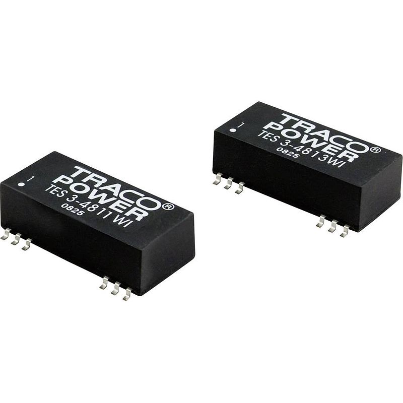 Foto van Tracopower tes 3-2411wi dc/dc-converter, smd 24 v/dc 5 v/dc 600 ma 3 w aantal uitgangen: 1 x