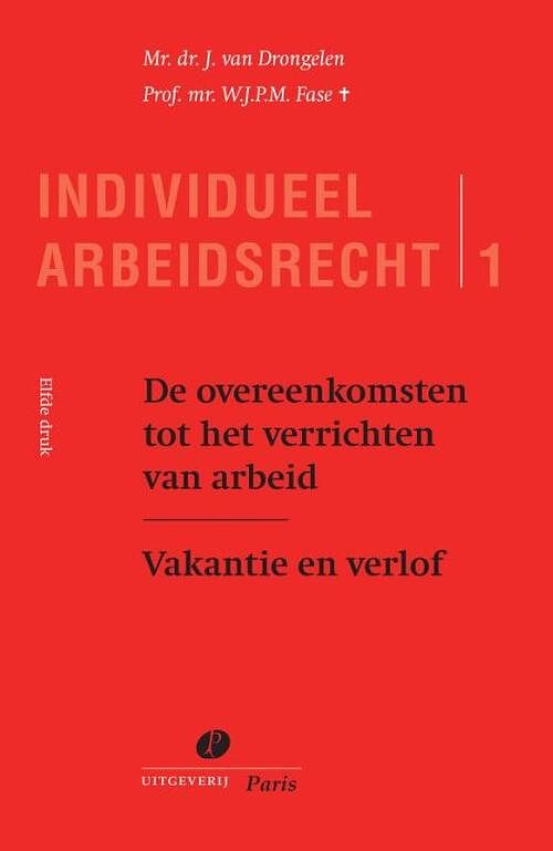 Foto van De overeenkomst tot het verrichten van arbeid - harry van drongelen - paperback (9789462512665)