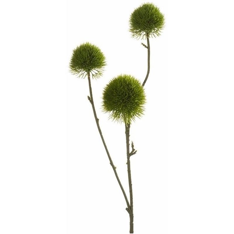 Foto van Groene anjer kunsttakken van 58 cm - kunstbloemen