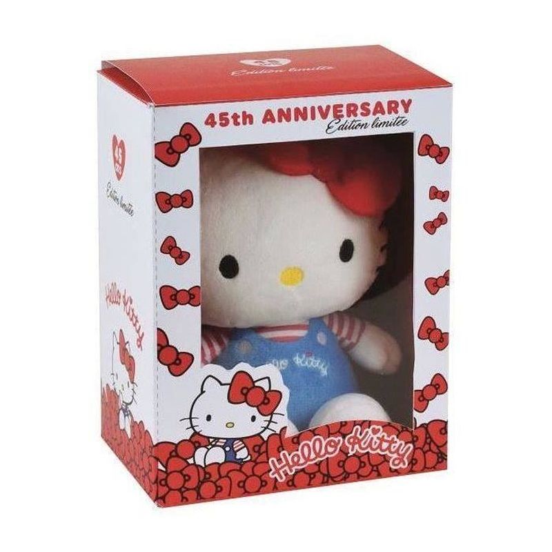 Foto van Hello kitty jubileum-pluche voor kinderen - 17 cm