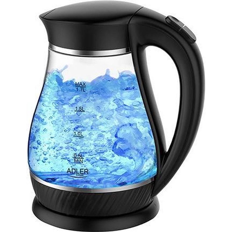 Foto van Top choice - hoge waterkoker - met led - 1.7 liter - zwart