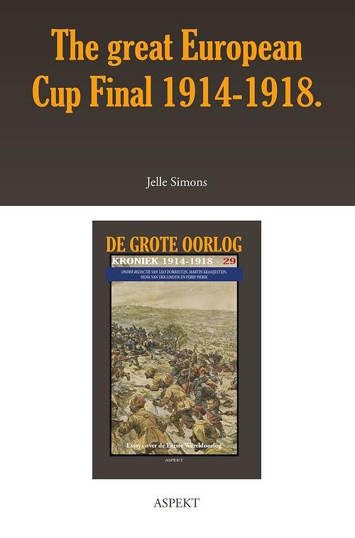 Foto van The great european cup final 1914-1918. - jelle simons - ebook