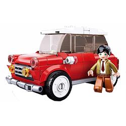 Foto van Sluban auto model bricks junior 26 x 19 cm rood 151-delig
