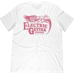 Foto van Ernie ball 's62 electric guitar l t-shirt wit