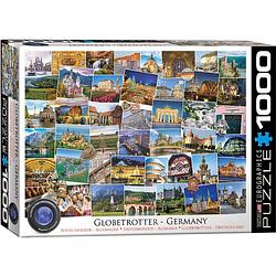 Foto van Eurographics puzzel germany - globetrotter - 1000 stukjes