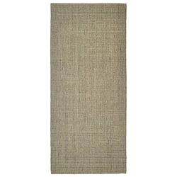 Foto van The living store sisal krabmat taupe - 66x150 cm - duurzaam - meerdere toepassingen