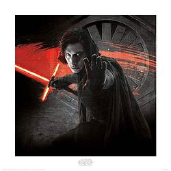 Foto van Pyramid star wars the last jedi kylo ren force kunstdruk 40x40cm