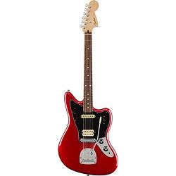 Foto van Fender player jaguar pf candy apple red elektrische gitaar