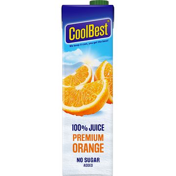 Foto van Coolbest premium orange 1l bij jumbo