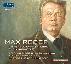 Foto van Max reger: integrale kammermusik für klarinette - cd (4260330918451)