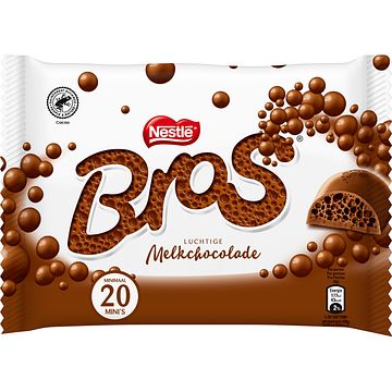 Foto van Bros mini melk chocolade uitdeelzak bij jumbo