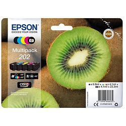 Foto van Epson cartridge kiwi multipack 5-colours 202