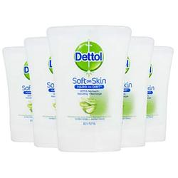 Foto van Dettol notouch navulling hydraterende aloe vera 5 x 250ml bij jumbo