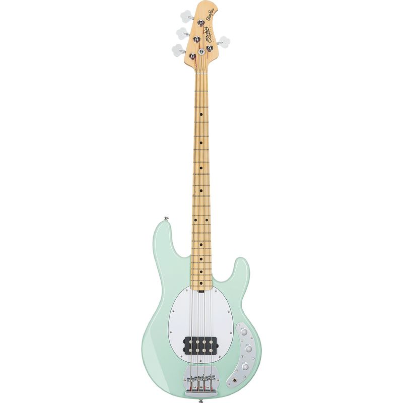 Foto van Sterling by music man stingray ray4 mint green basgitaar