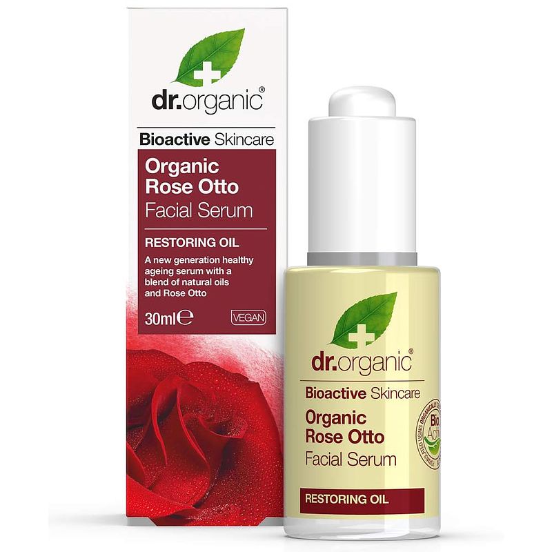 Foto van Dr organic rose otto gezichtsserum