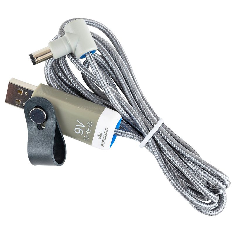 Foto van Myvolts power splitter cable white + ripcord voedingsplitter voor korg volca