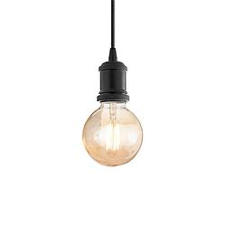 Foto van Ideal lux - frida - hanglamp - metaal - e27 - zwart