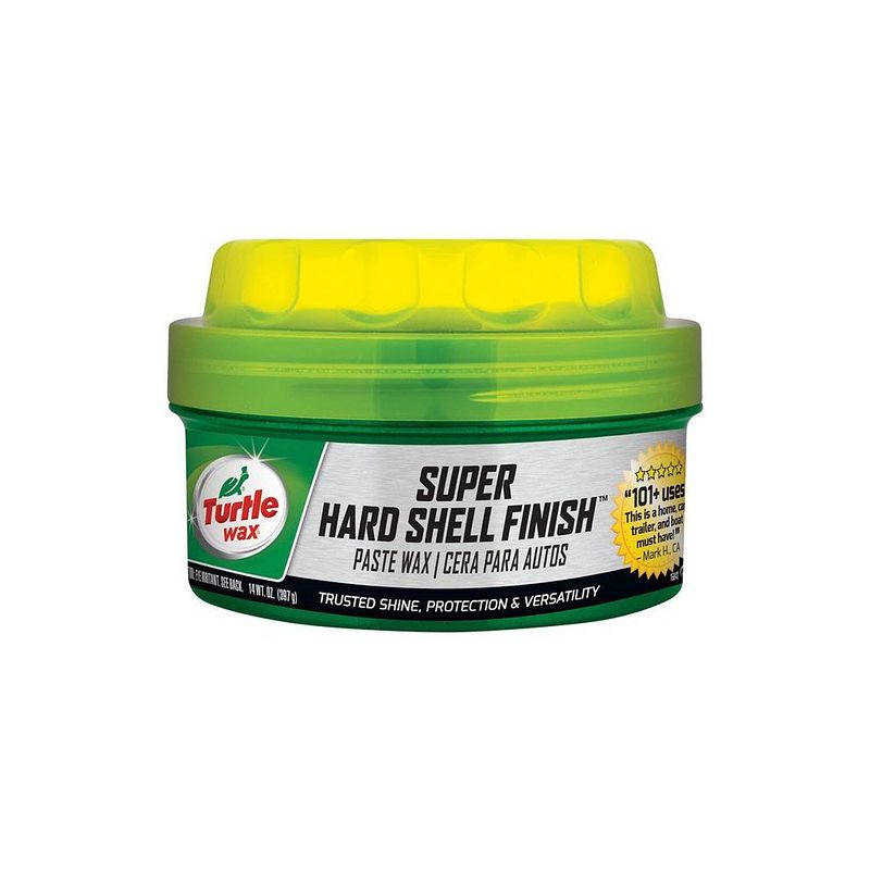 Foto van Turtle wax turtle wax 53190 super hard shell paste wax 397 gram