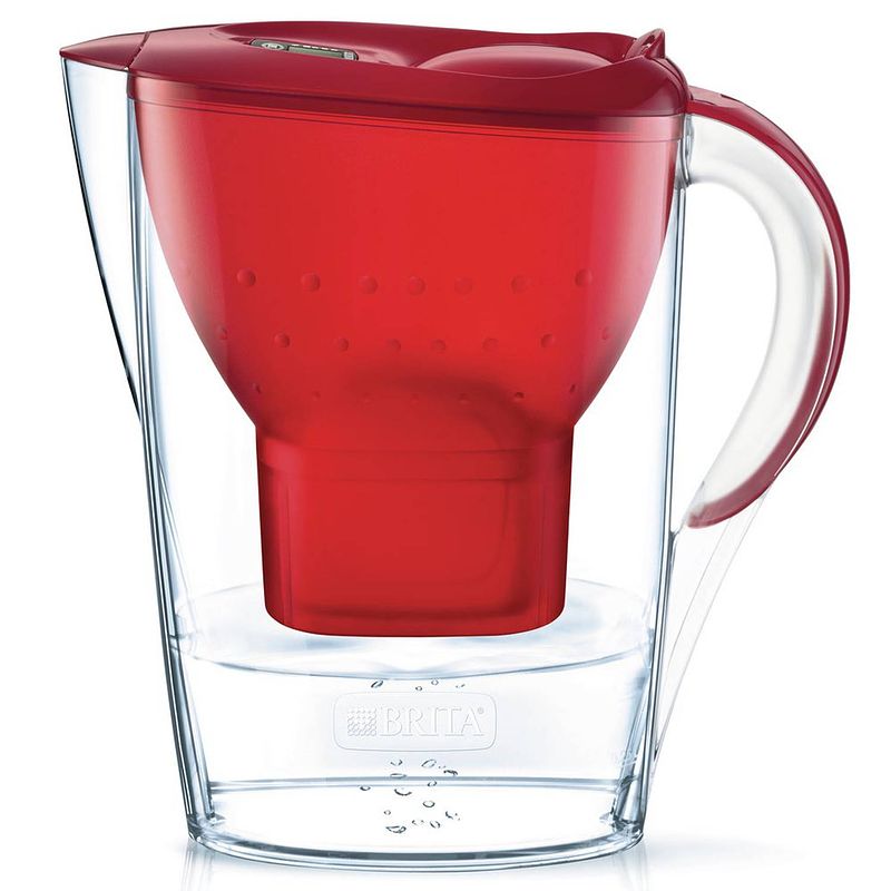 Foto van Brita waterfilterkan marella cool rood 2,4l