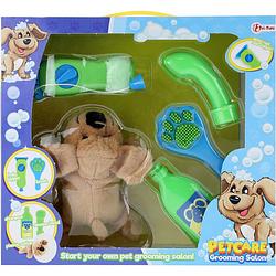 Foto van Toi-toys speelset hondentrimsalon junior groen/blauw 6-delig