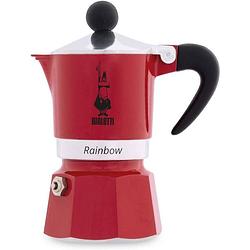 Foto van Bialetti rainbow koffiezetapparaat - rood - 1 kopje
