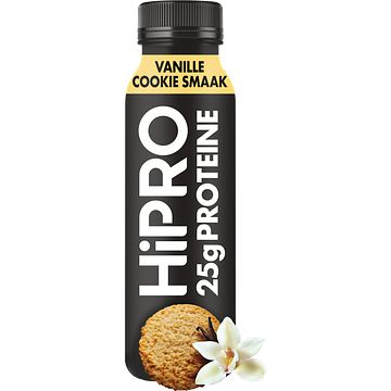Foto van Hipro protein drink vanille cookies 300ml bij jumbo