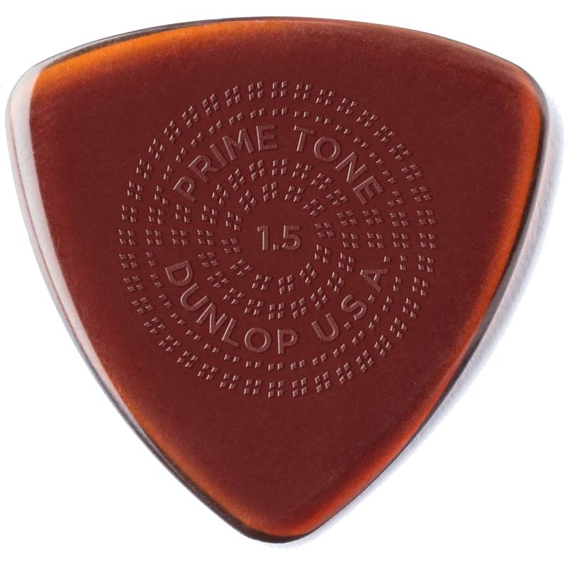 Foto van Dunlop primetone triangle grip pick 1.5mm plectrumset (3 stuks)