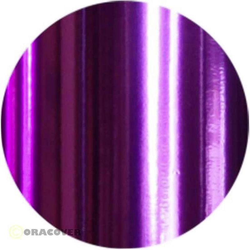 Foto van Oracover 31-096-010 strijkfolie oralight (l x b) 10 m x 60 cm light-chroom-violet