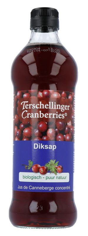 Foto van Terschellinger cranberries diksap 500ml