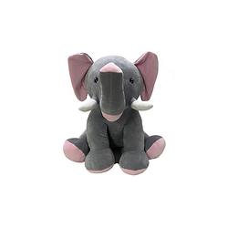 Foto van Zittende olifant knuffel - 50 cm