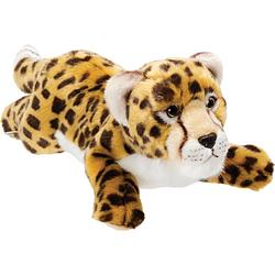 Foto van Pluche knuffel dieren cheetah/jachtluipaard 30 cm - knuffeldier