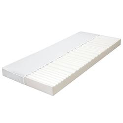 Foto van Vidaxl matras 7 zone 10 cm pu-schuim h2 h3 80x200 cm