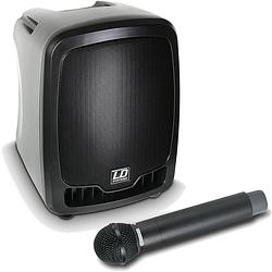 Foto van Ld systems roadboy 65 draagbare speaker met handheld, b6 (655-679 mhz)