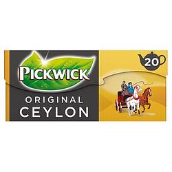Foto van Pickwick ceylon zwarte thee voor pot 20 stuks bij jumbo