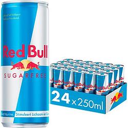 Foto van Red bull energy drink suikervrij 24 x 250ml bij jumbo