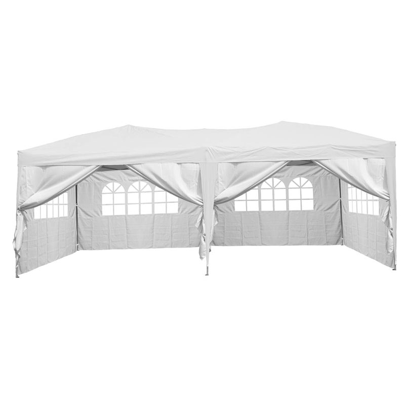 Foto van Garden royal partytent easy up 3x6m opvouwbaar wit