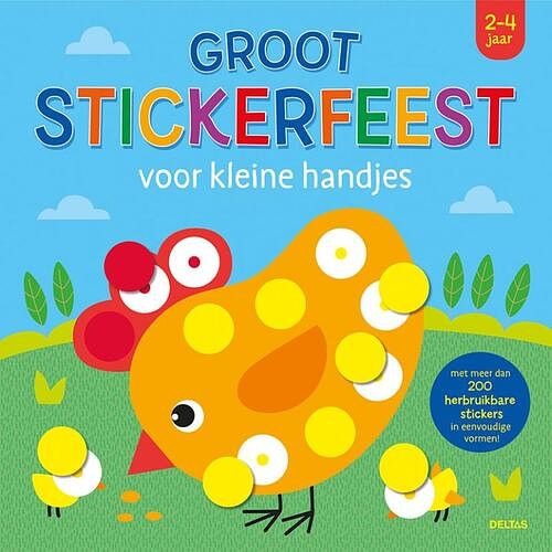 Foto van Groot stickerfeest voor kleine handjes (2-4 j.) - paperback (9789044760286)