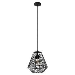 Foto van Eglo stype hanglamp - e27 - ø 33 cm - zwart