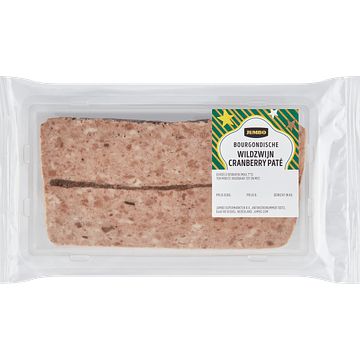 Foto van Jumbo bourgondische wildzwijn cranberry pate ca. 140 g