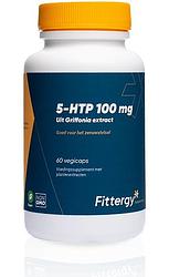 Foto van Fittergy 5-htp 100 mg griffonia extract capsules