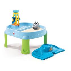 Foto van Step2 zand & watertafel splash & scoop bay met 5 accessoires waterspeelgoed voor kinderen