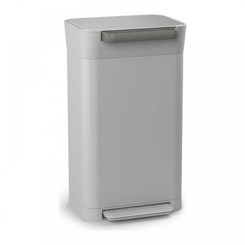 Foto van Joseph joseph intelligent waste titan pebble pedaalemmer - 30 liter