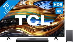 Foto van Tcl 4k led 75p71b (2024) + soundbar