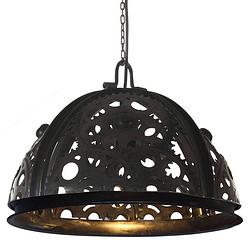 Foto van Vidaxl plafondlamp industrieel kettingwiel-ontwerp e27 45 cm