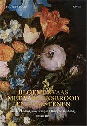 Foto van Bloemenvaas met varkensbrood en edelstenen - sven van dorst - paperback (9789464366471)