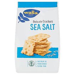 Foto van Wasa delicate crackers sea salt 180g bij jumbo
