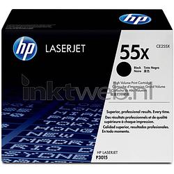 Foto van Hp 55x zwart toner